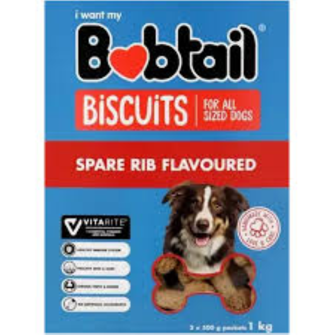 BOBTAIL BISC SPARE RIB FLV 1KG